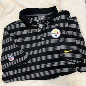 Pittsburgh Steelers Nike Golf Polo